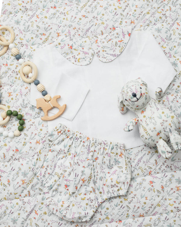 Gift set | double Button Blouse and Liberty 'Theo' bloomer