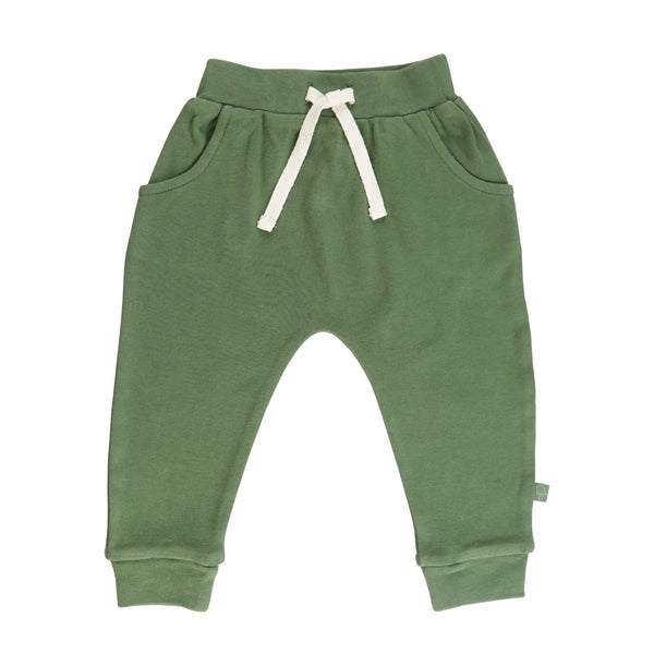 lounge pants | basil green