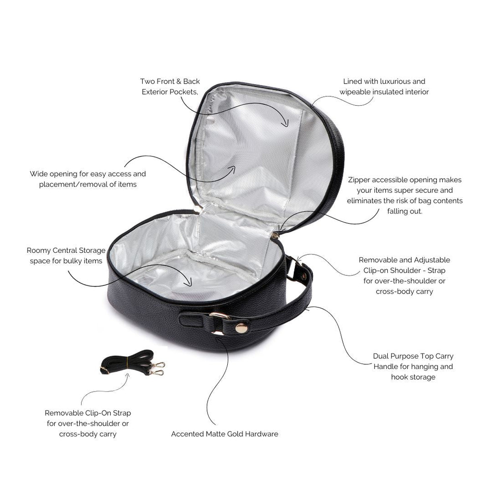 Classic Snack Bag | Ebony Black