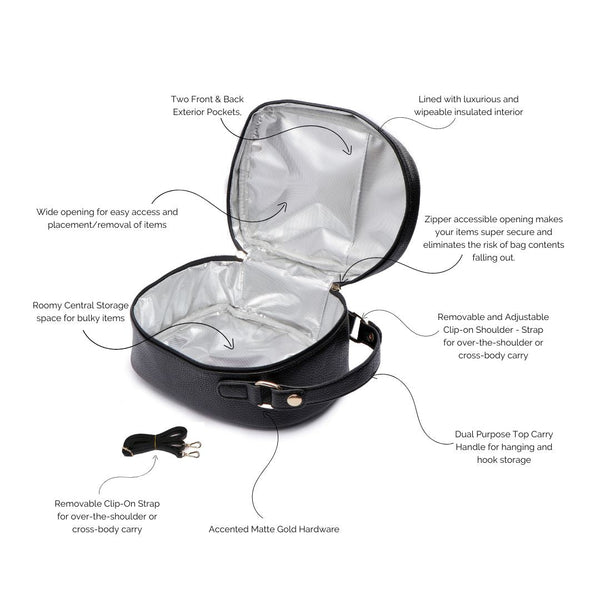 Classic Snack Bag | Ebony Black