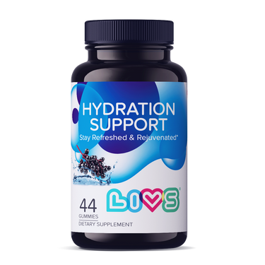 "Hydration Support Elderberry supplement for babies, promoting health and wellness in a vibrant packaging."