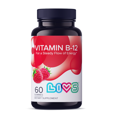 Vitamin B-12 Raspberry supplement for babies - essential for growth and development.