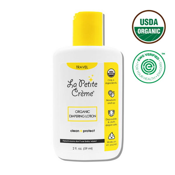 Organic Travel Size Diaper Lotion - 2 oz