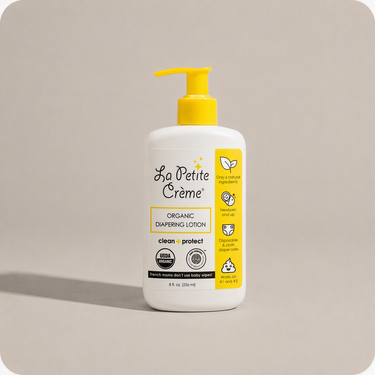 La Petite Creme Organic French Diapering Liniment Lotion Pump 8 oz