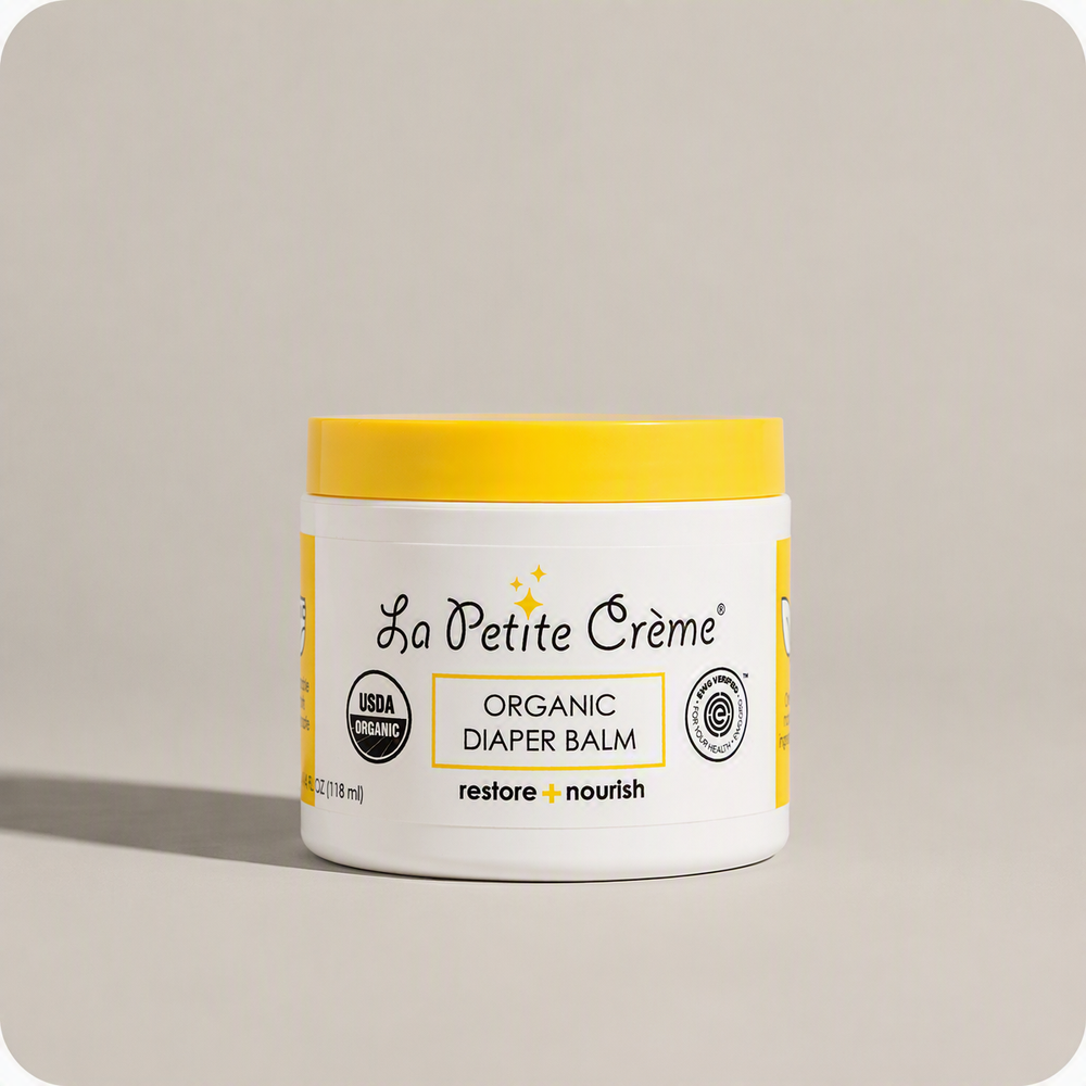 La Petite Creme Organic Diaper Rash Cream 4 oz Yellow
