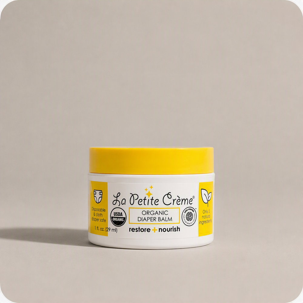 La Petite Creme Organic French Diaper Cream 1 oz yellow