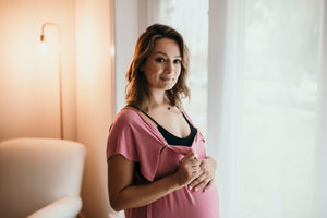 Rose Mommy Labor and Delivery Nursing Hoospital Gown