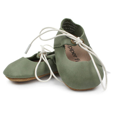 Sage Lace-Up Mary Jane Soft Sole for babies - stylish and comfortable footwear.