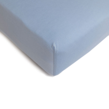 Lillian Trisomy 18 Blue Bamboo Crib Sheet - MOOGCO Baby