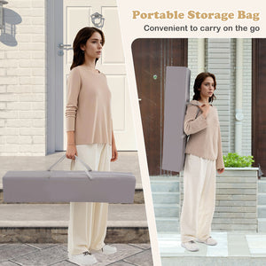 Large Baby Playpen with Pull Rings and Ocean Balls-Gray