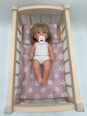 Doll Bedding Set - Lavender Bloom