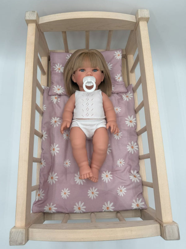 Doll Bedding Set - Lavender Bloom
