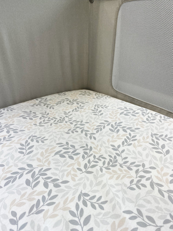 Shnuggle Air Lite Crib Fitted Sheets | 100% Soft Cotton Bedding