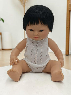 Bebenita 12" Baby Boy Doll - Leon | Unscented & Fully Clothed (Arriving Soon)