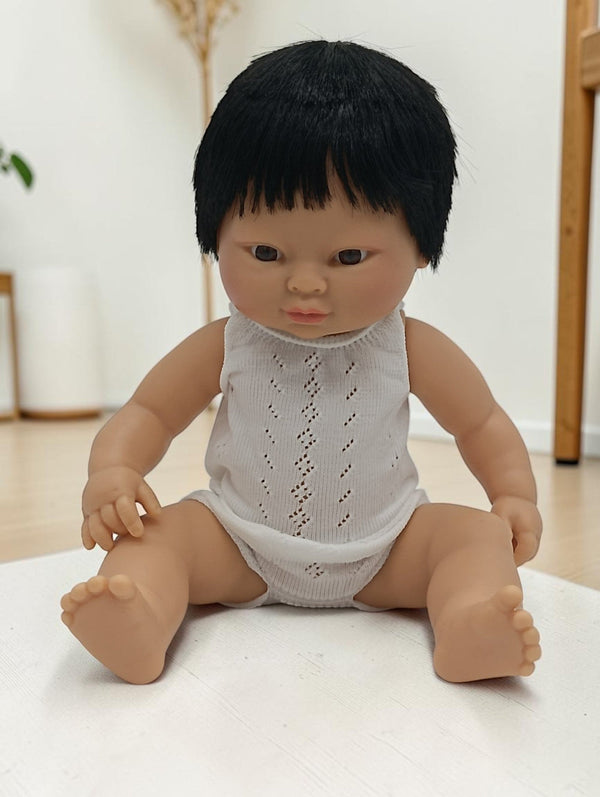 Bebenita 12" Baby Boy Doll - Leon | Unscented & Fully Clothed (Arriving Soon)