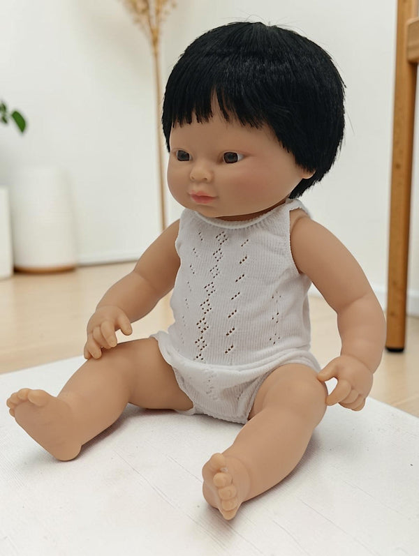 Bebenita 12" Baby Boy Doll - Leon | Unscented & Fully Clothed (Arriving Soon)