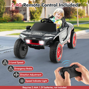 Licensed Audi Kids Ride On E-tron Racing Car - Remote Control