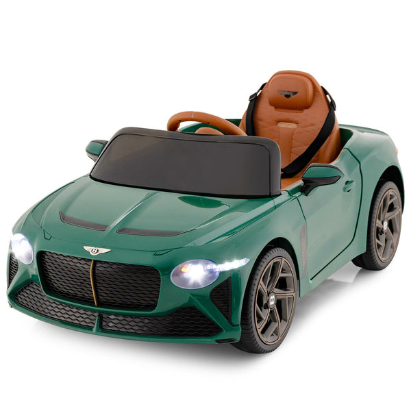 12V Bentley Bacalar kids ride-on car in angle 3, perfect toy for adventurous little drivers.
