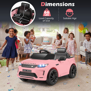 Licensed Land Rover Kids Ride on Car 12V Battery Powered Kids Electric Car