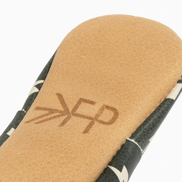 Ebony Lightning City Baby Shoe in angle 4, stylish city mocc for trendy infants.