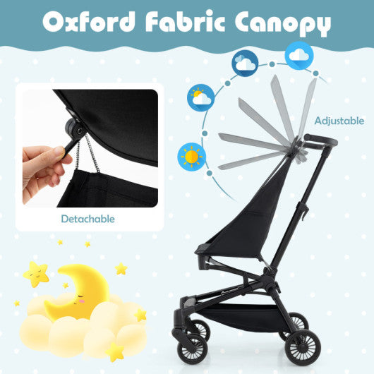 Lightweight Airplane-Ready Stroller with All-Terrain Wheels