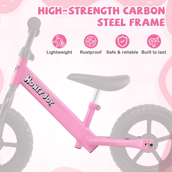 Lightweight Toddler Balance Bike No Pedal Training Bicycle