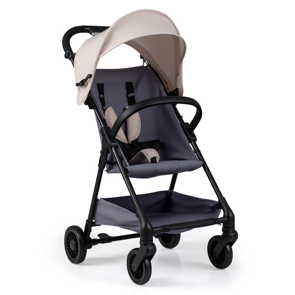 Lightweight Travel Stroller with Canopy and Under-Seat Basket for Baby and Toddler