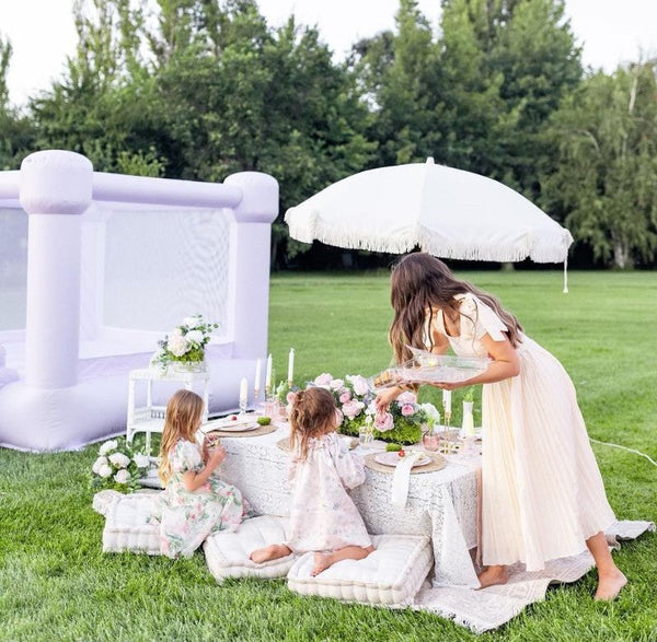 Mini Lila - Pastel Purple Bounce House