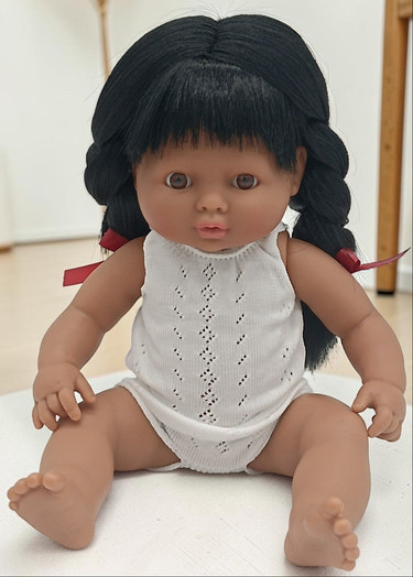 Bebenita 12" Baby Girl Doll - Lima | Unscented & Fully Clothed (Arriving Soon)