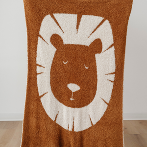 Double-layer Bamboni® toddler blankets in a cozy angle, perfect for swaddling and keeping your baby warm.