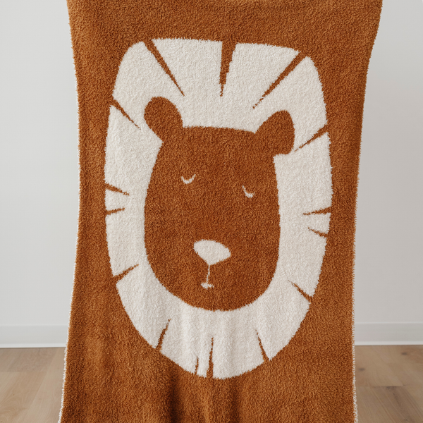 Double-layer Bamboni® toddler blankets in a cozy angle, perfect for swaddling and keeping your baby warm.