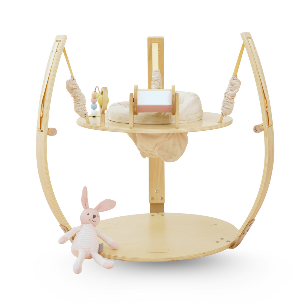 Ivy 3-in-1 Baby Bouncer, Gym & Toddler Activity Table for versatile playtime and development.