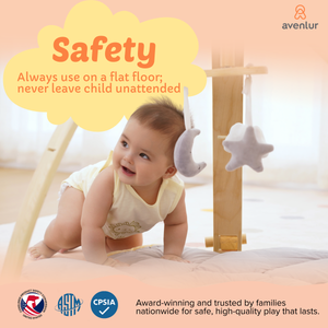 Ivy | 3-in-1 Baby Bouncer,  Gym & Toddler Activity Table