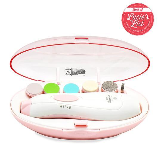 Little Martin's Baby Electric Nail Trimmer with Light (Blue/Pink) - MOOGCO Baby