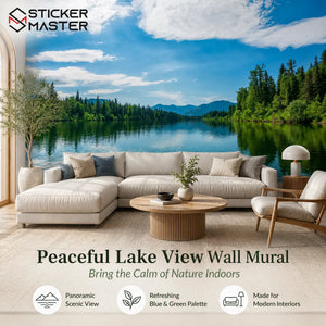 Peaceful Lake View Wall Mural