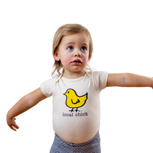 Local Chick Short Sleeve Romper