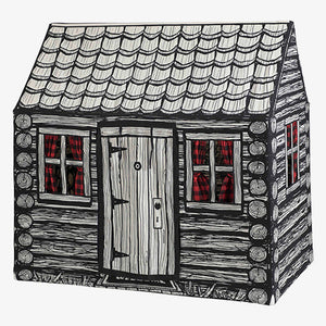 Log Cabin Play Tent for Kids