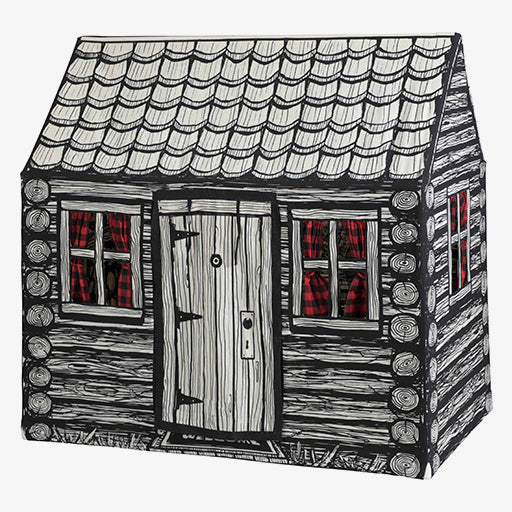 Log Cabin Play Tent for Kids