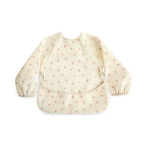 Mushie Long Sleeve Bib water resistant 6 to 24 months