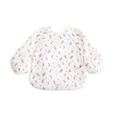 Mushie Long Sleeve Bib water resistant 6 to 24 months