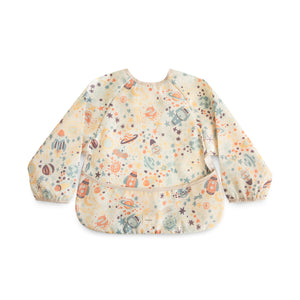 Mushie Long Sleeve Bib water resistant 6 to 24 months