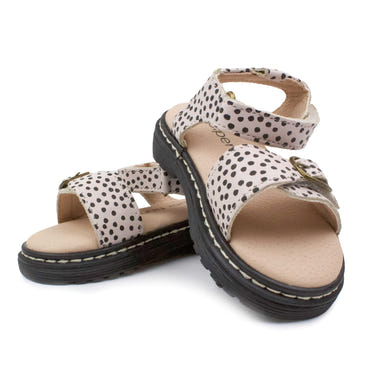 Dottie Lug Sole Sandal for babies in stylish design, perfect for comfort and support during outdoor adventures.