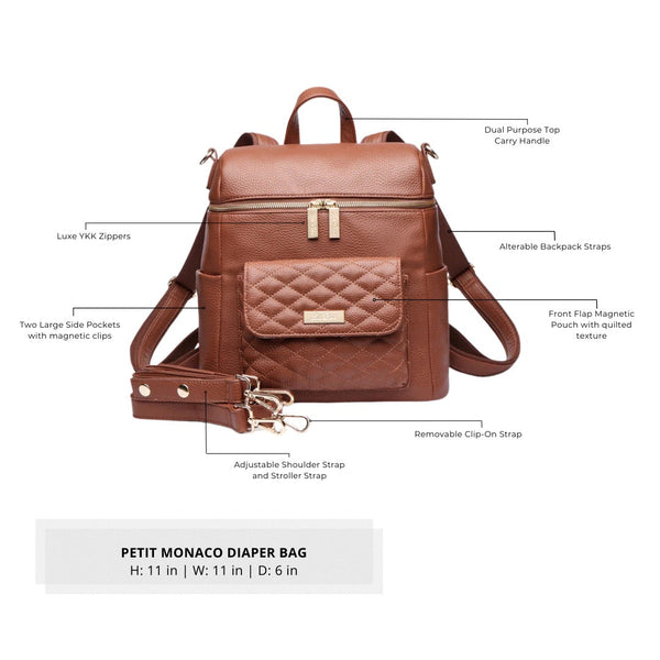 Petit Diaper Bag Caramel