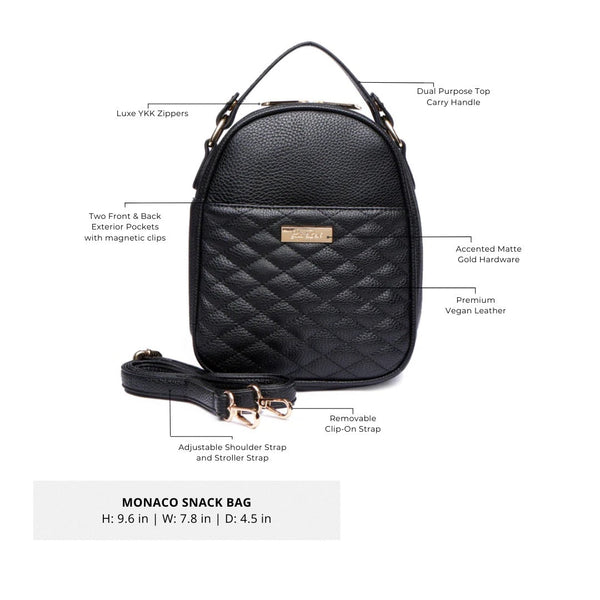 Classic Snack Bag | Ebony Black