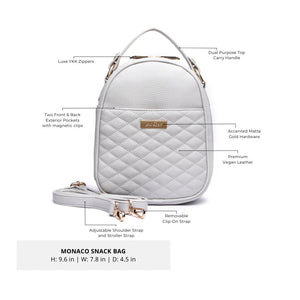 Classic Snack Bag | Stone Grey