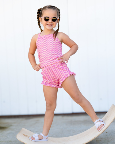 Luna Top & Bloomer Set - Fizzy Pop