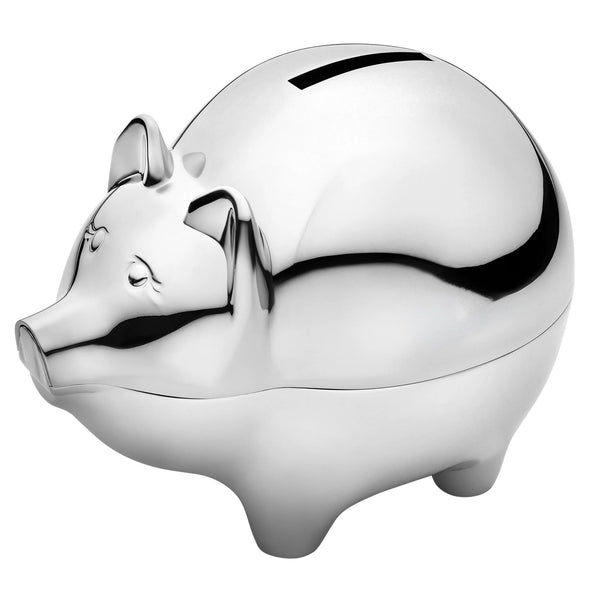 Krysaliis Silver-plate Piggy Baby Bank