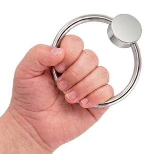 Krysaliis Sterling Silver Teether Rattle - Flat Ring