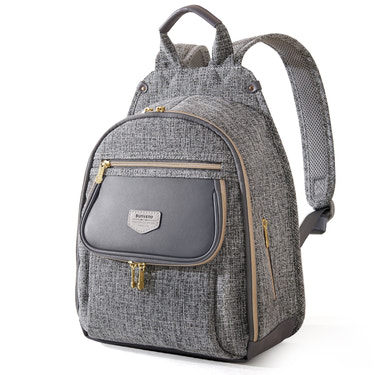 Tweed Luxe Diaper Bag Backpack - MOOGCO Baby