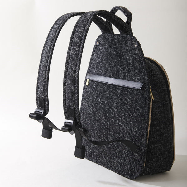 Tweed Luxe Diaper Bag Backpack